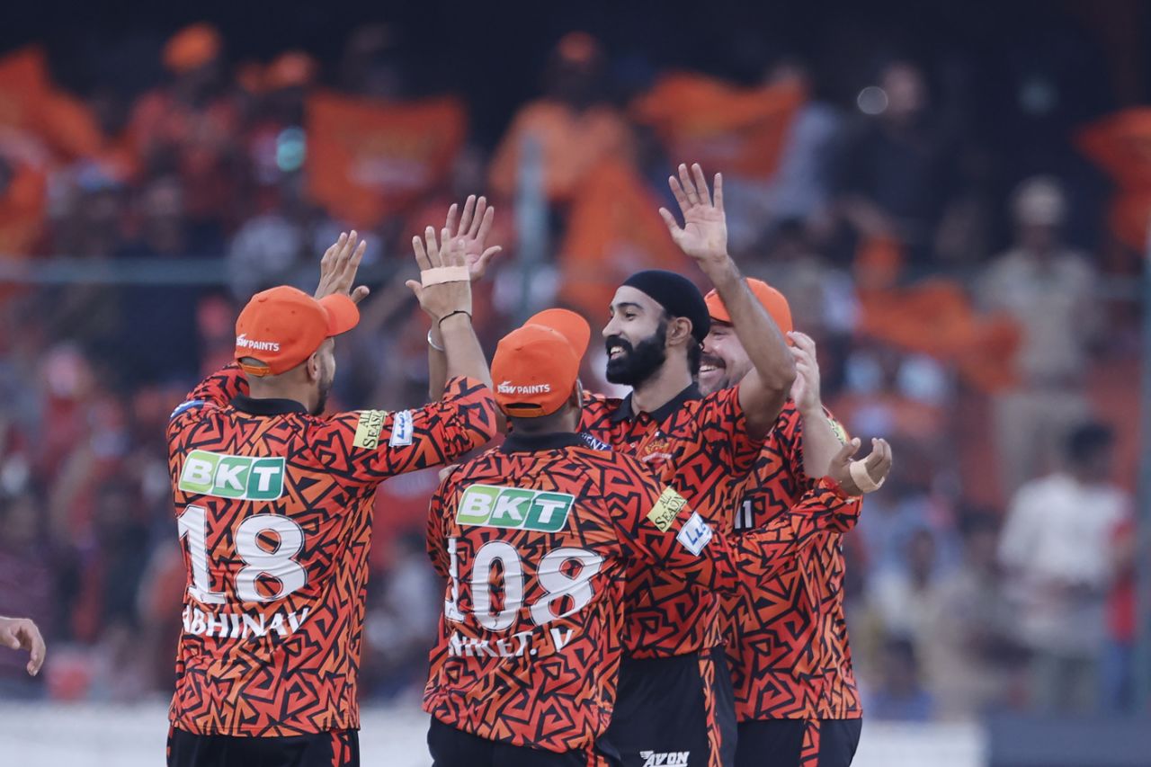 Simarjeet Singh struck twice in his first over, Sunrisers Hyderabad vs Rajasthan Royals, IPL 2025, Hyderabad, March 23, 2025