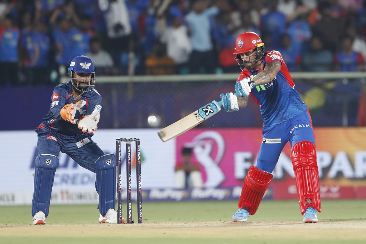 Faf du Plessis counterattacked after three early losses, Delhi Capitals vs Lucknow Super Giants, IPL 2025, Visakhapatnam, March 24, 2025