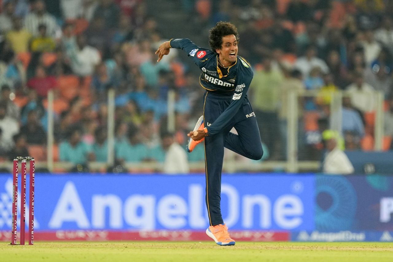 Sai Kishore dismissed Azmatullah Omarzai and Glenn Maxwell off consecutive deliveries, Gujarat Titans vs Punjab Kings, IPL 2025, March 25, 2025, Ahmedabad