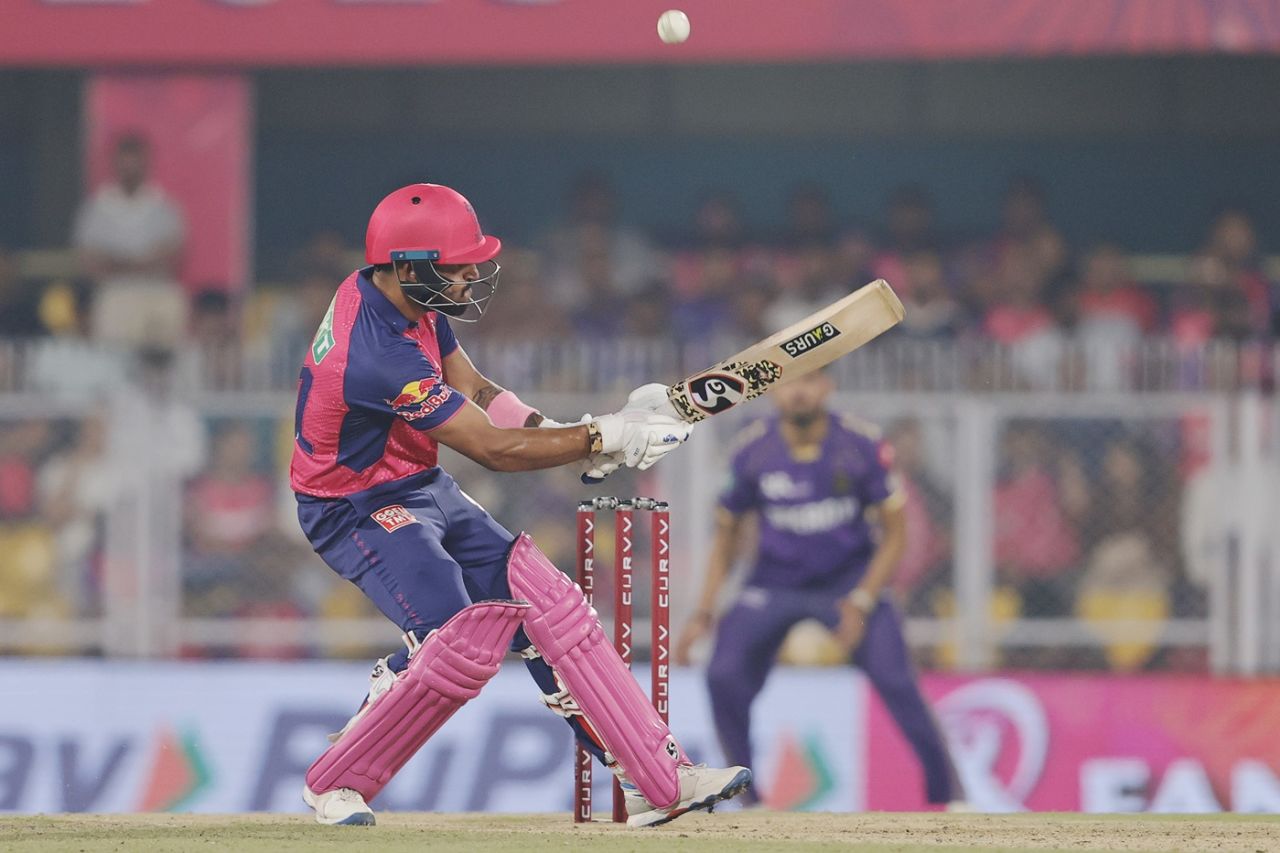 Dhruv Jurel held one end despite wickets around him, Rajasthan Royals vs Kolkata Knight Riders, IPL 2025, Guwahati, March 26, 2025