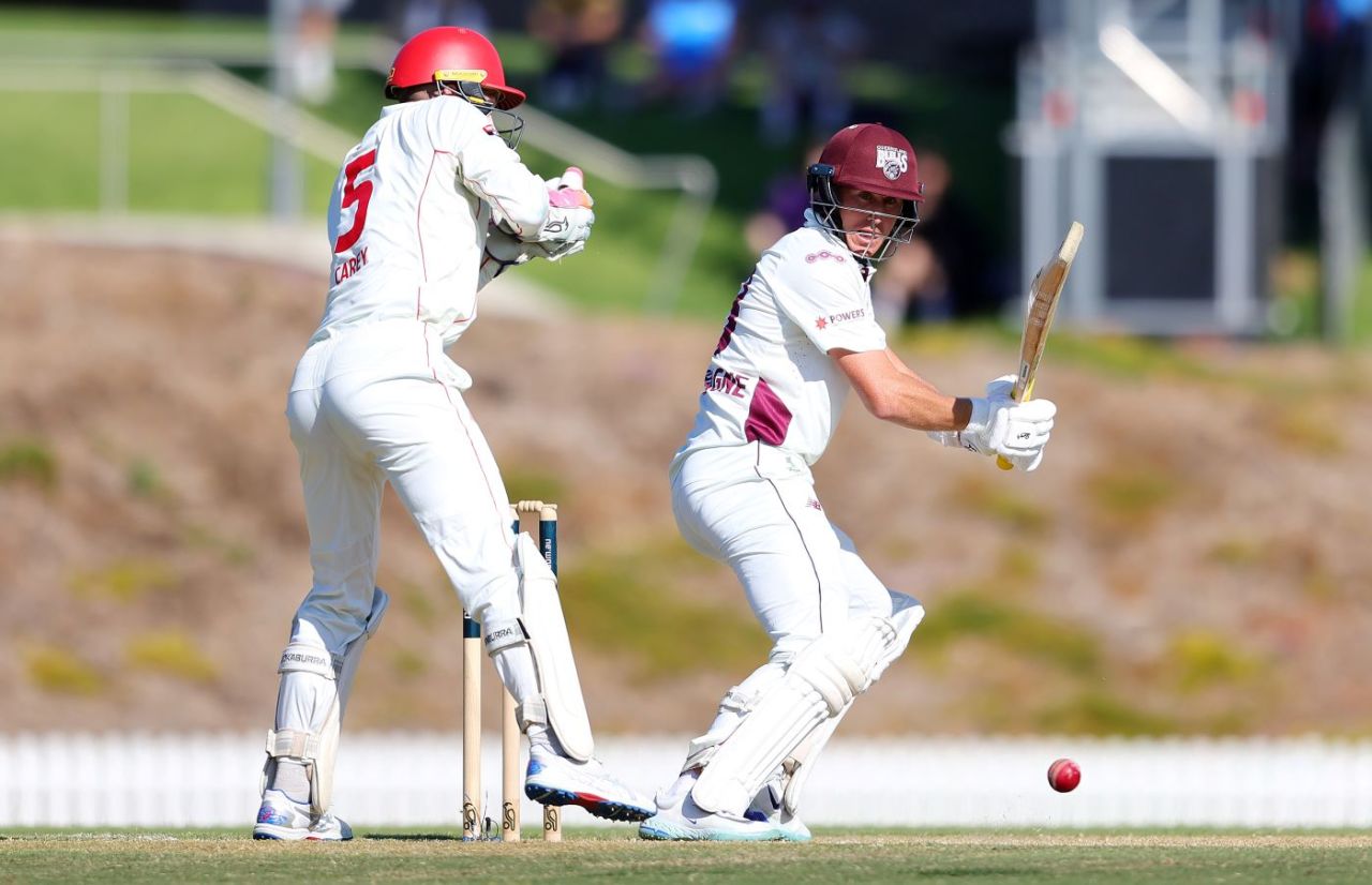 Marnus Labuschagne late cuts, South Australia vs Queensland, Sheffield Shield final, Karen Rolton Oval, March 27, 2025