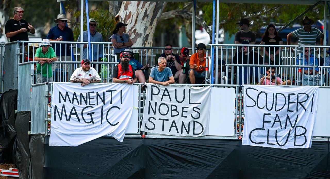 South Australia fans show their support, South Australia vs Queensland, Sheffield Shield final, Karen Rolton Oval, March 28, 2025