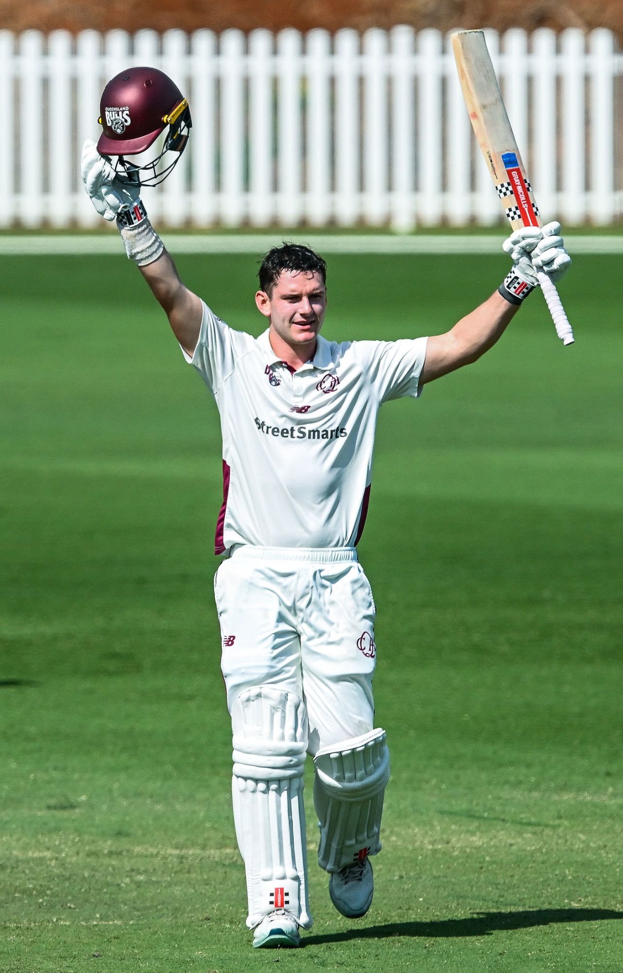 Jack Clayton made a superb century, South Australia vs Queensland, Sheffield Shield final, Karen Rolton Oval, March 28, 2025