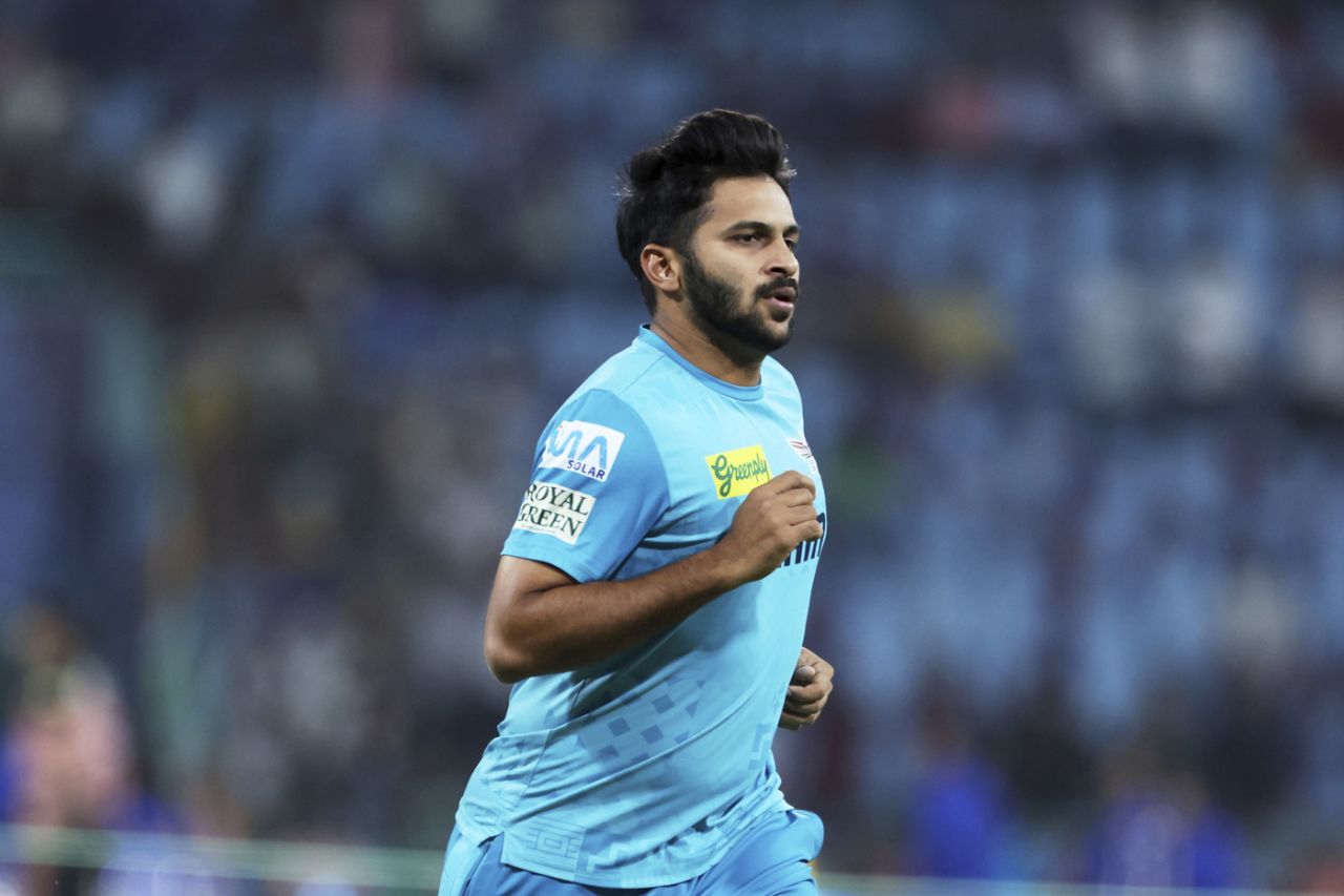 Shardul Thakur gets ready for LSG's first home game, Lucknow Super Giants vs Punjab Kings, IPL, Lucknow, April 1, 2025