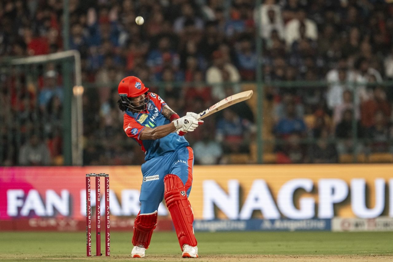 KL Rahul rebuilt Delhi Capitals' innings, Royal Challengers Bengaluru vs Delhi Capitals, IPL, Bengaluru, April 10, 2025