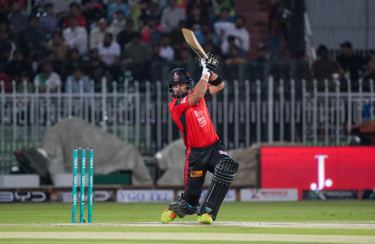 Abdullah Shafique kept Lahore Qalandars ticking along, Islamabad United vs Lahore Qalandars, PSL, Rawalpindi, April 11, 2025