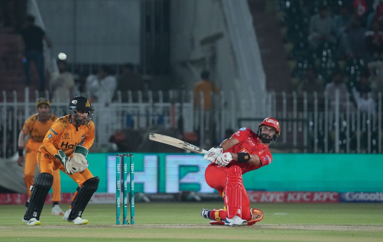Sahibzada Farhan gets funky, Islamabad United vs Peshawar Zalmi, PSL 2025, Rawalpindi, April 14, 2025 