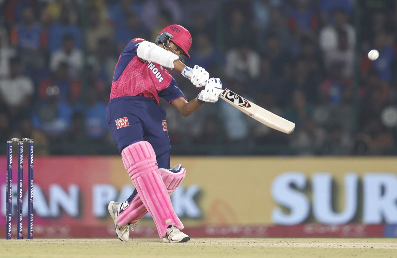 Yashasvi Jaiswal took on Mitchell Starc in the powerplay, Delhi Capitals vs Rajasthan Royals, IPL 2025, Delhi, April 16, 2025