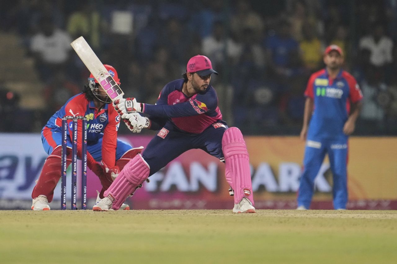 Nitish Rana gets creative, Delhi Capitals vs Rajasthan Royals, IPL 2025, Delhi, April 16, 2025