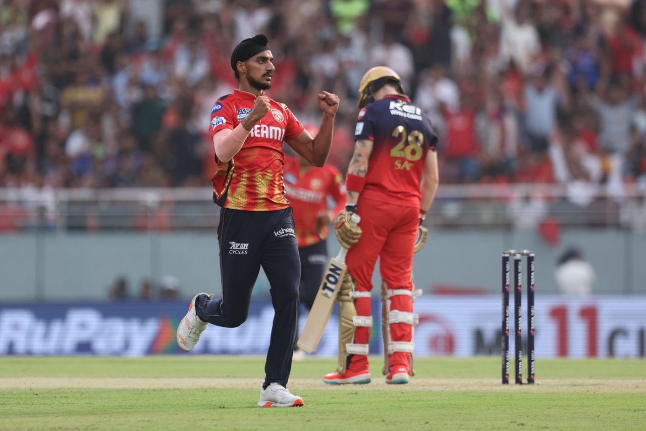 Arshdeep Singh got Phil Salt's number once more, Punjab Kings vs Royal Challengers Bengaluru, IPL 2025, Mullanpur, April 20, 2025