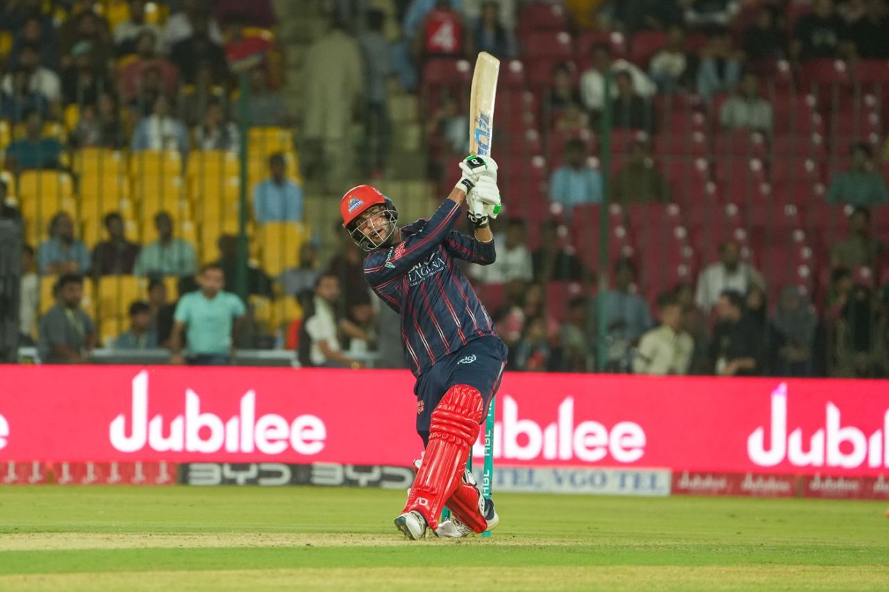 Abbas Afridi slammed a 9-ball 24, Karachi Kings vs Islamabad United, PSL 2025, Karachi, April 20, 2025
