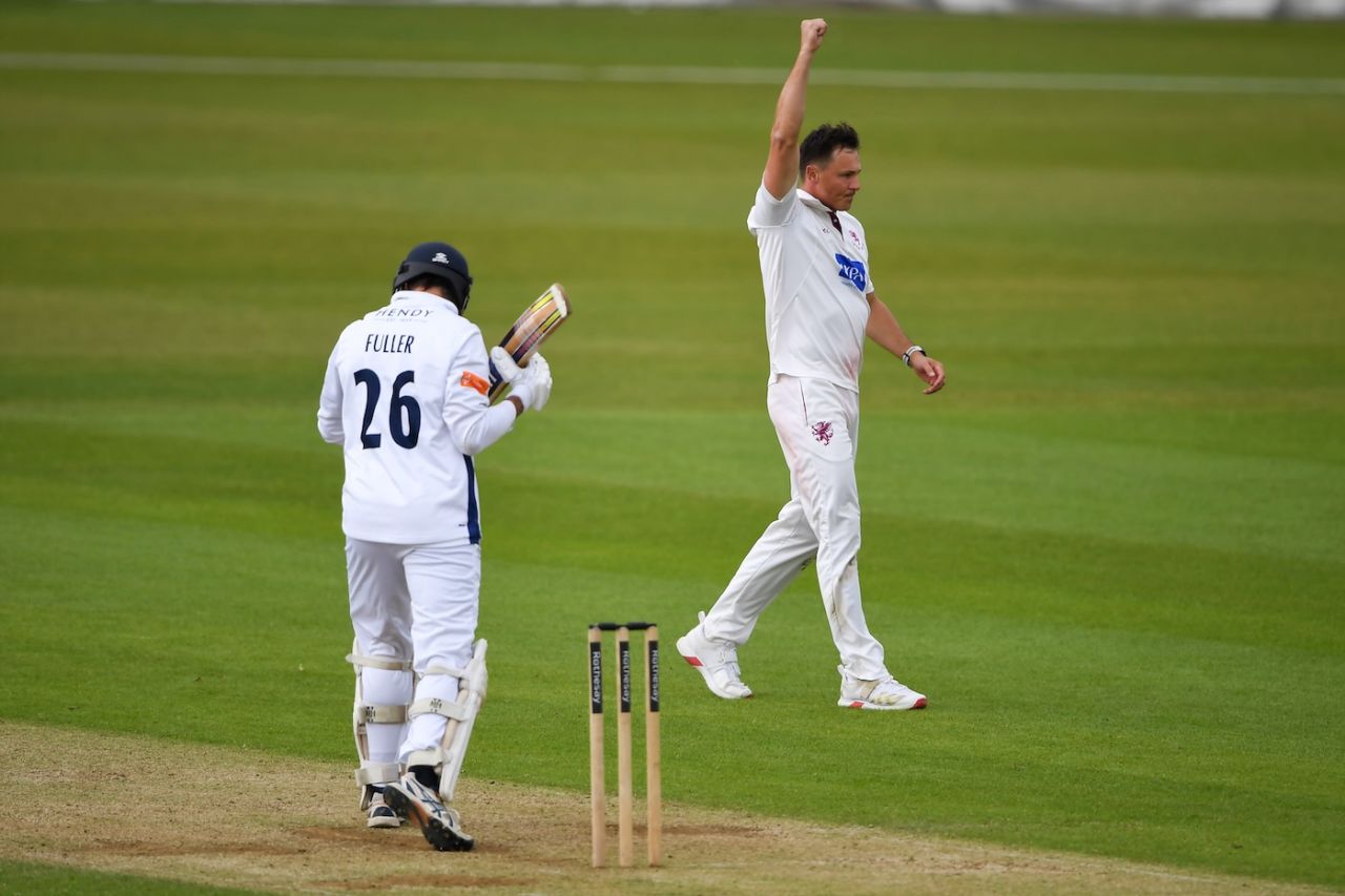 Migael Pretorius took 5 for 64, Hampshire vs Somerset, Utilita Bowl, Division One, County Championship, April 20, 2025