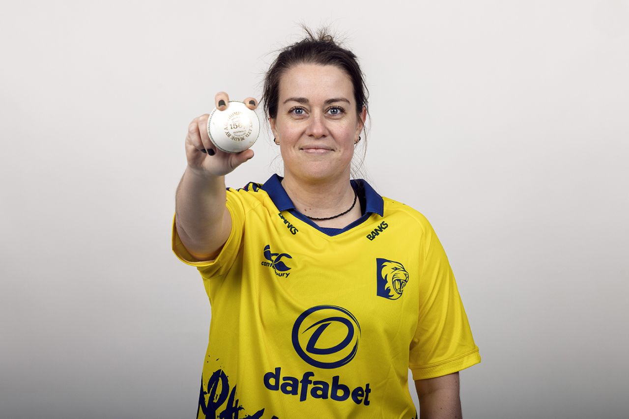 Katie Levick prepares to make her Durham debut, Chester le Street, February 19, 2025