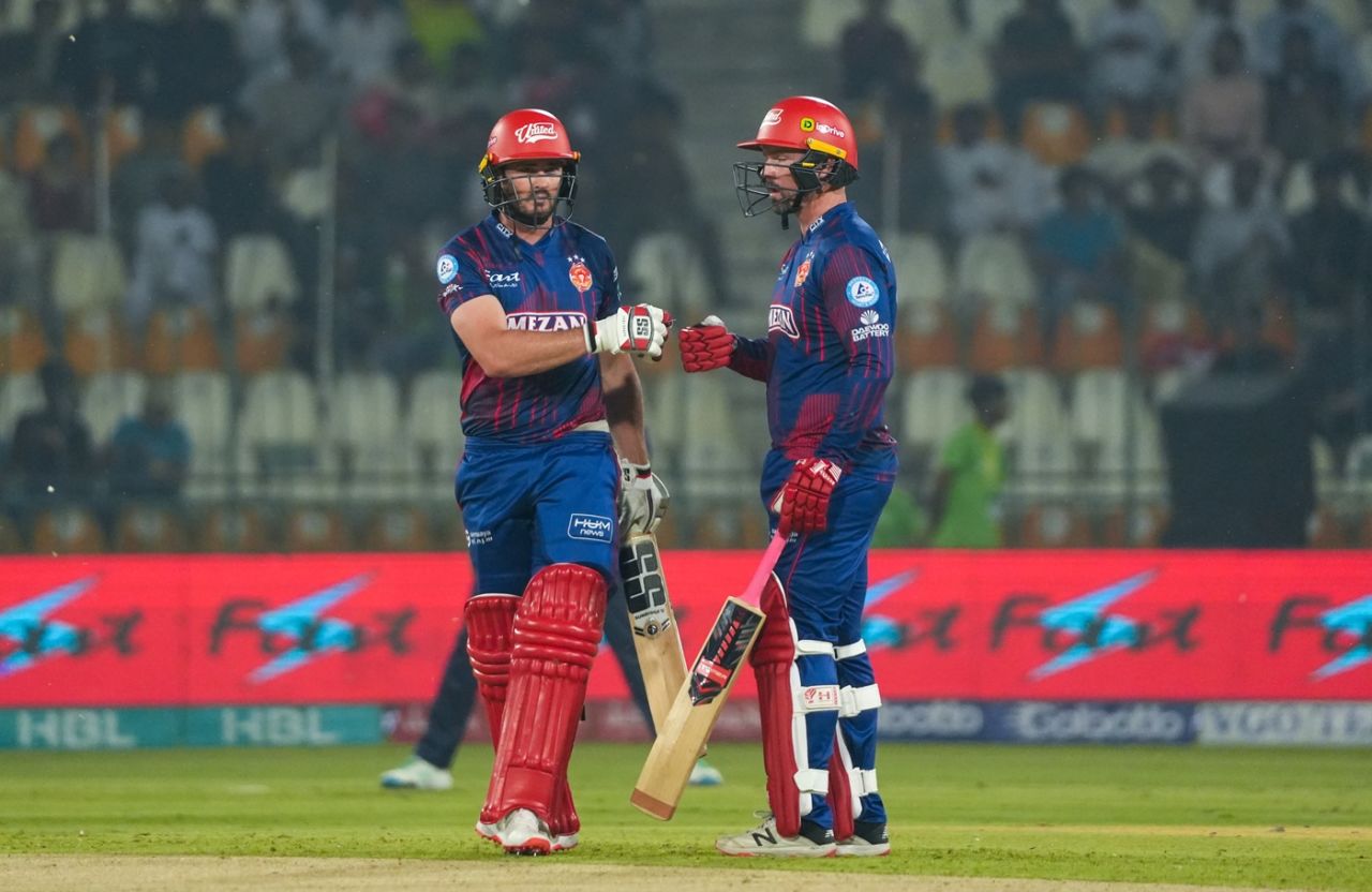 Andries Gous and Colin Munro gave it a good whack, Multan Sultans vs Islamabad United, Pakistan Super League, Multan, April 23, 2025