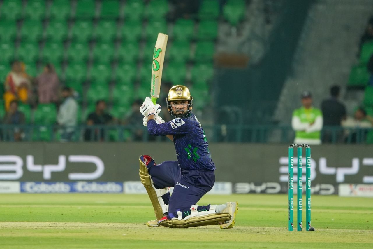 Faheem Ashraf's knock gave Quetta Gladiators a respectable total, Karachi Kings vs Quetta Gladiators, PSL 2025, Lahore, April 25, 2025