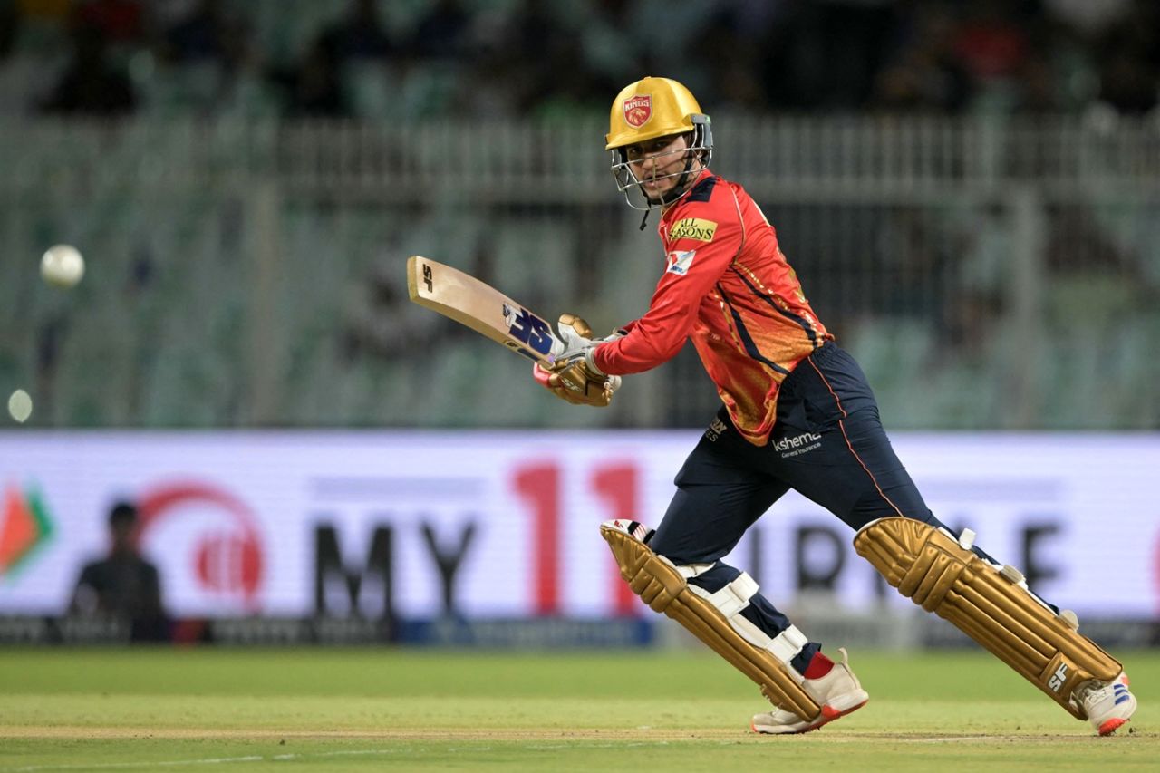 Priyansh Arya impressed with his touch play again, Kolkata Knight Riders vs Punjab Kings, Kolkata, IPL 2025, April 26, 2025