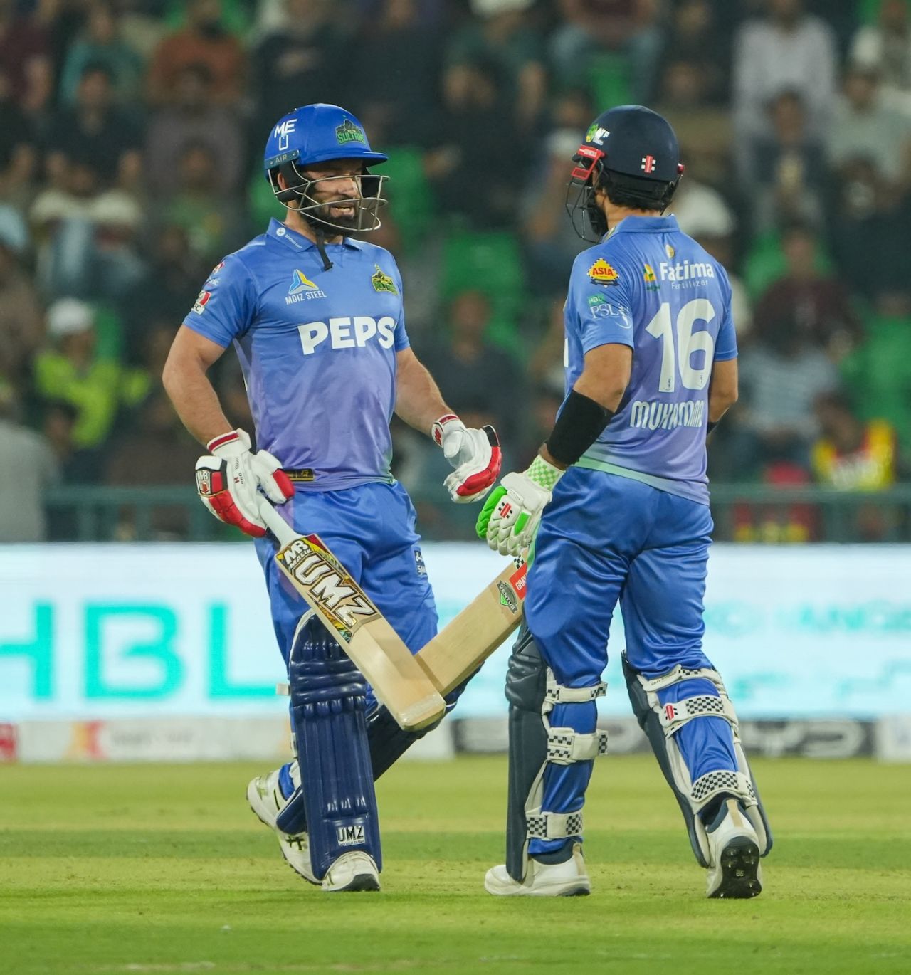 Kamran Ghulam and Mohammad Rizwan put on a century stand, Multan Sultans vs Lahore Qalandars, PSL 2025, Lahore, April 26, 2025