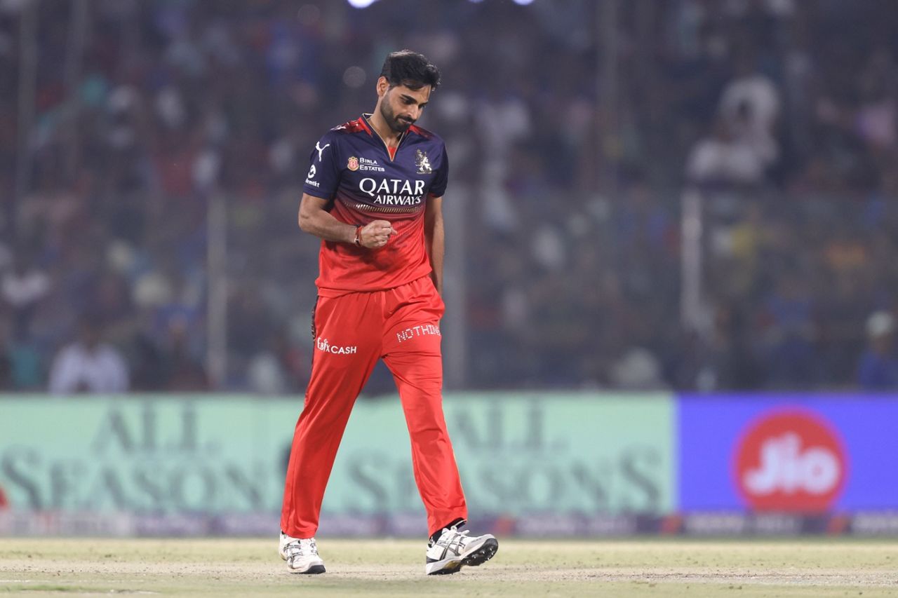 Bhuvneshwar Kumar bagged three wickets, Delhi Capitals vs Royal Challengers Bengaluru, IPL 2025, Delhi, April 27, 2025