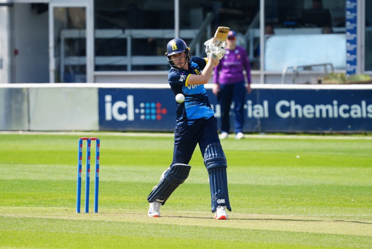 Emily Arlott made a career-best 130, Essex Women v Warwickshire Women, Chelmsford, April 27, 2025