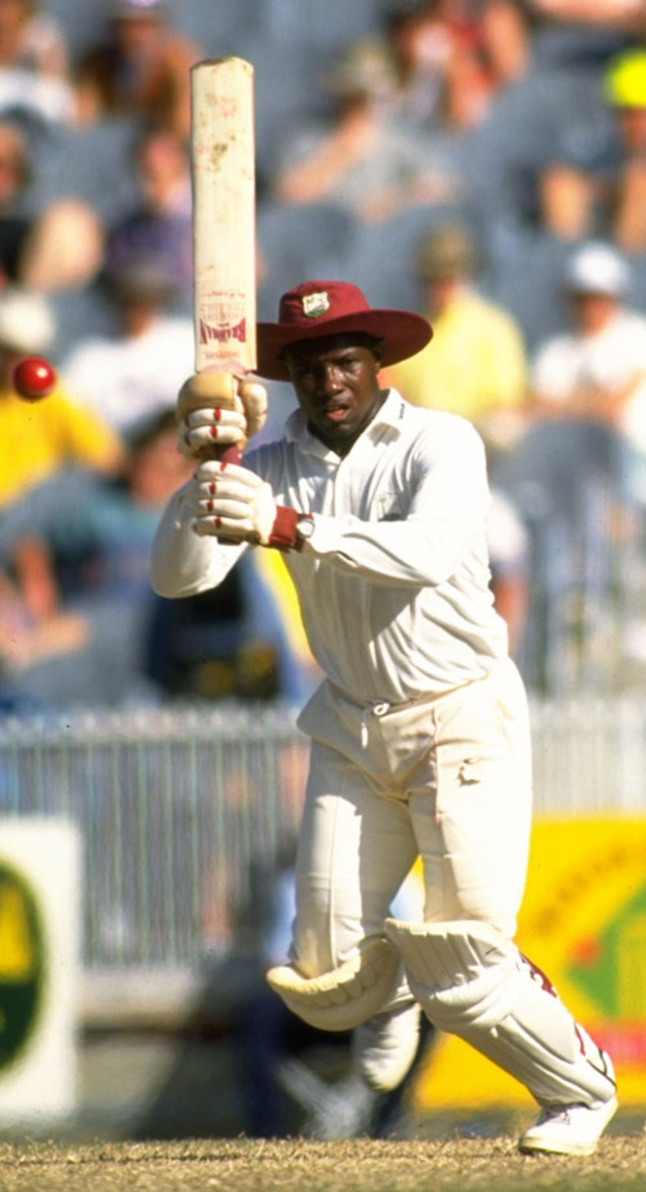 Richie Richardson in action against Australia, Australia v West Indies, 2nd Test, Melbourne, December 30, 1992