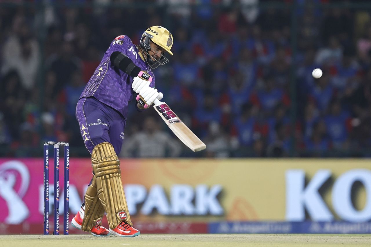 Sunil Narine is an expert at standing and delivering, Delhi Capitals vs Kolkata Knight Riders, IPL 2025, Delhi, April 29, 2025