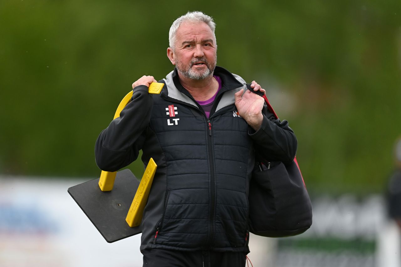 Lloyd Tennant during his time as Central Sparks coach, Rachael Heyhoe Flint Trophy, Central Sparks vs Sunrisers, Chester Road North Ground, Kidderminster, May 01, 2024