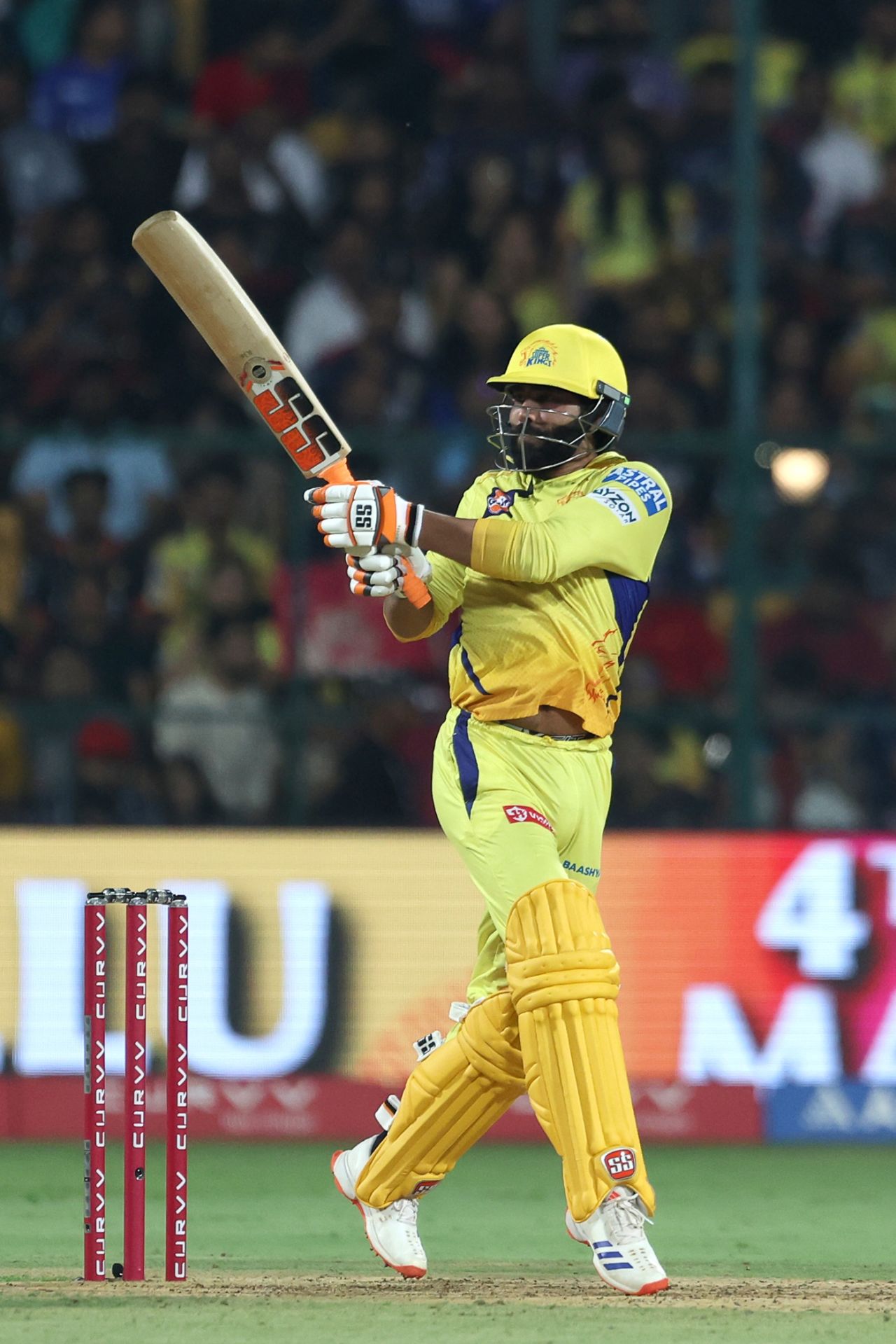 Ravindra Jadeja hit a quickfire fifty, Royal Challengers Bengaluru vs Chennai Super Kings, IPL 2025, Bengaluru, May 3, 2025