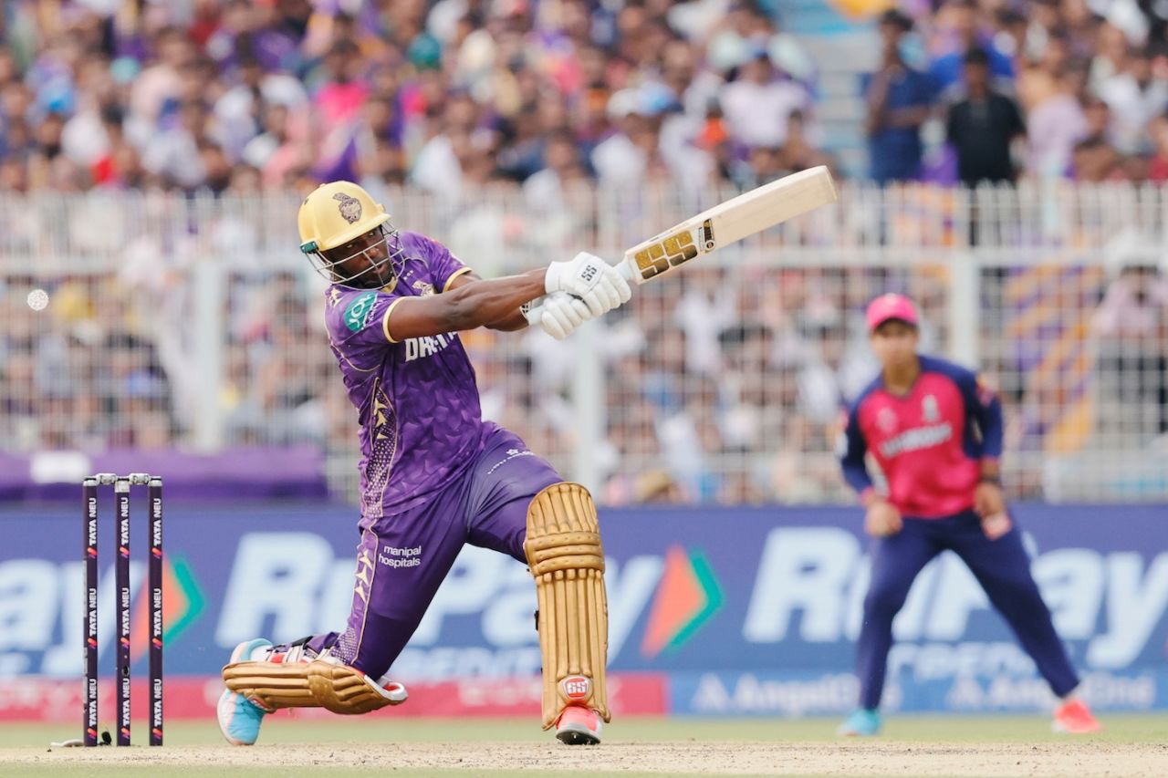 Andre Russell started slow when he went out at No. 5 | ESPNcricinfo.com