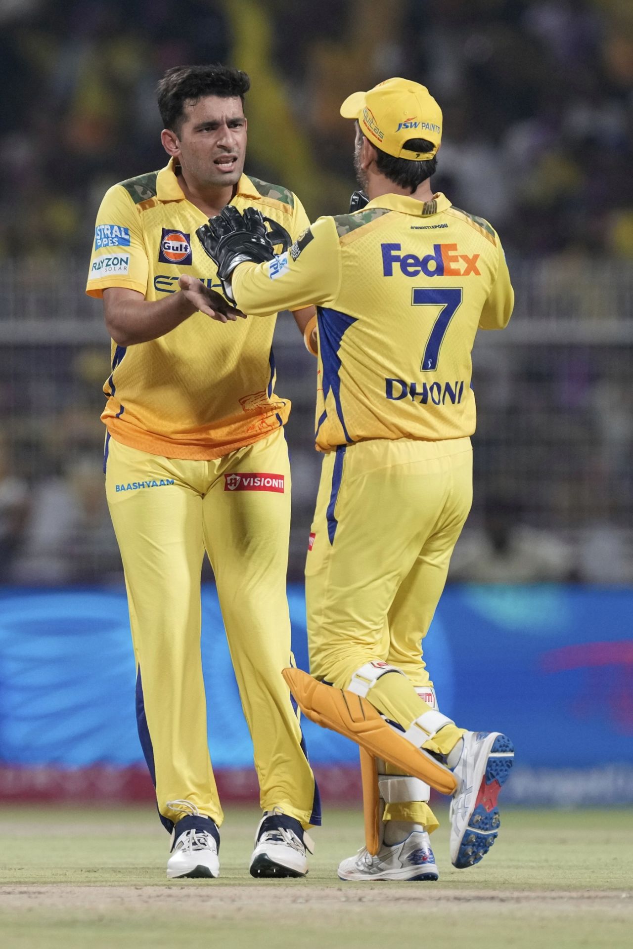 Anshul Kamboj struck in the second over, Kolkata Knight Riders vs Chennai Super Kings, IPL, Kolkata, May 7, 2025