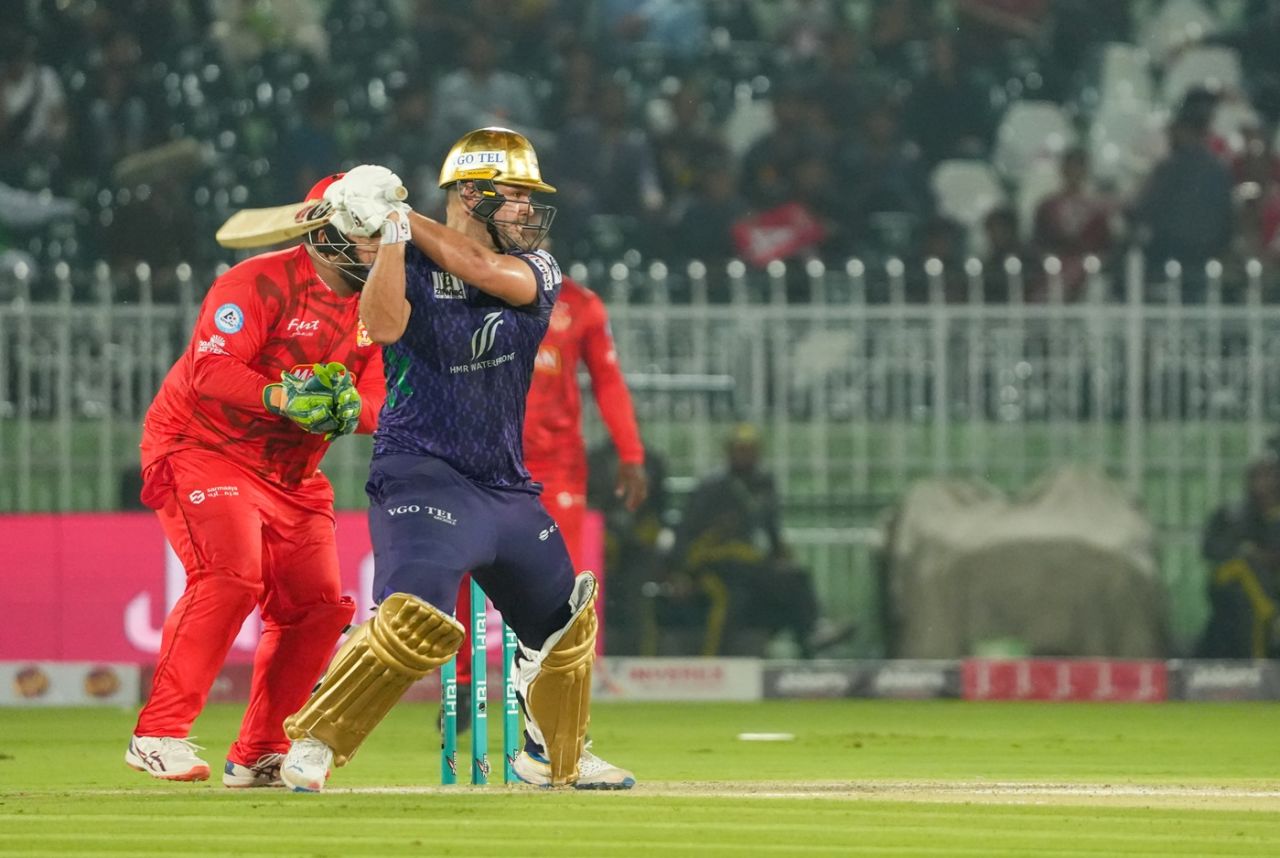 Rilee Rossouw clattered a 44-ball hundred, Islamabad United vs Quetta Gladiators, PSL 2025, Rawalpindi, May 7, 2025