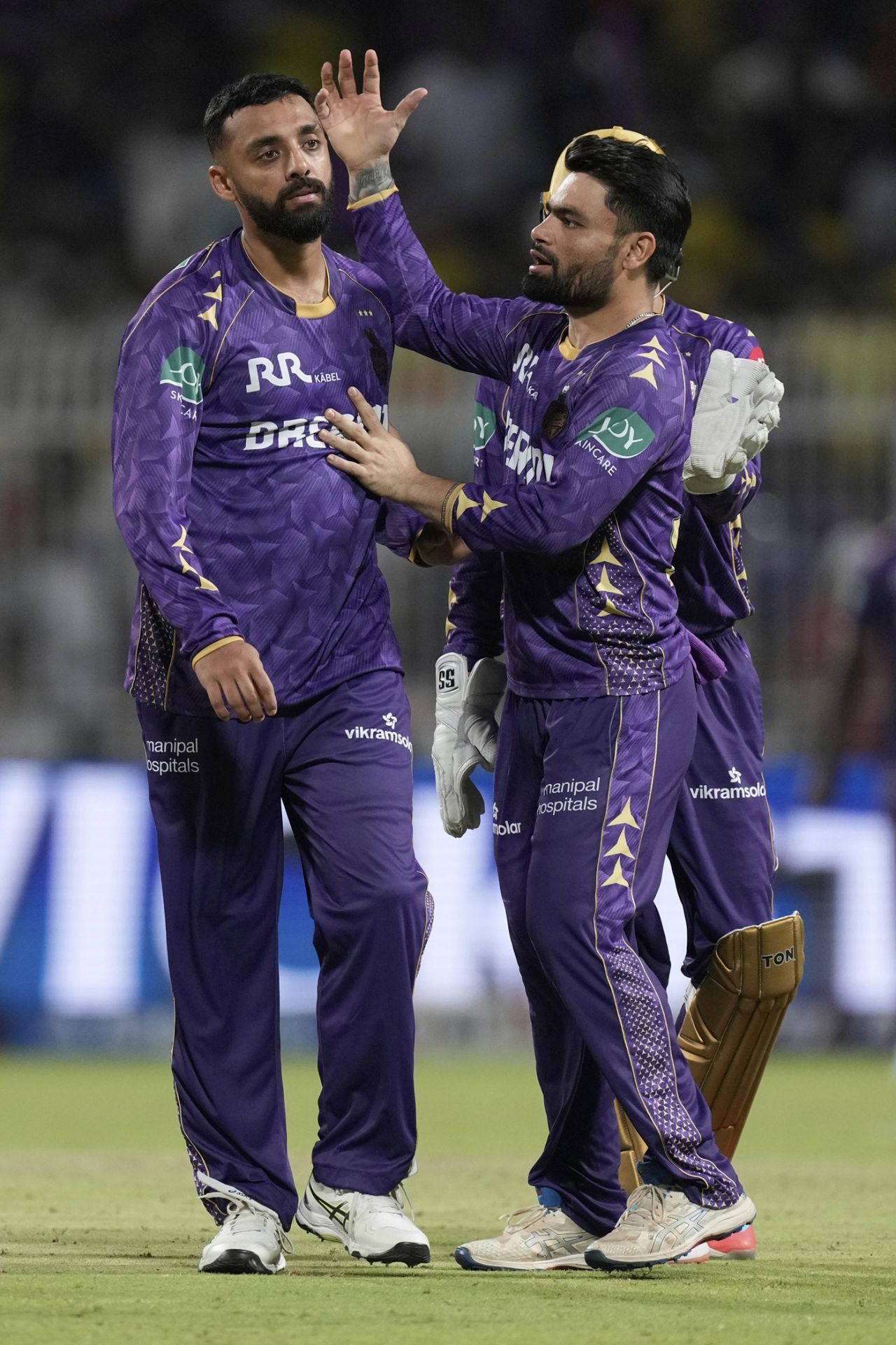 Varun Chakravarthy picked up two wickets, Kolkata Knight Riders vs Chennai Super Kings, IPL, Kolkata, May 7, 2025