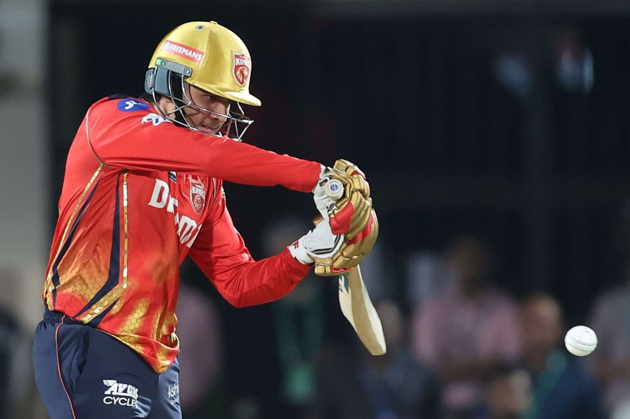 Priyansh Arya shapes to hit out, Punjab Kings vs Delhi Capitals, IPL 2025, Dharamsala, May 8, 2025