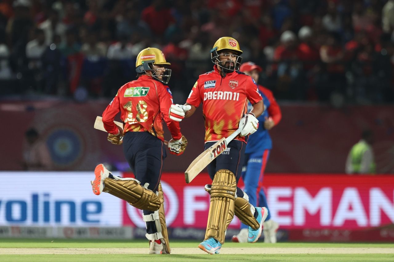 Priyansh Arya and Prabhsimran Singh gave PBKS another swift start, Punjab Kings vs Delhi Capitals, IPL 2025, Dharamsala, May 8, 2025