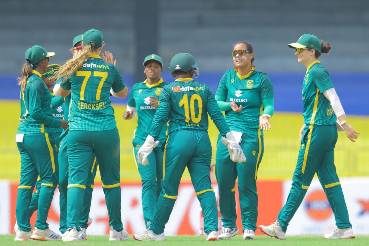 Chloe Tryon struck twice early on, Sri Lanka vs South Africa, Women's ODI tri-series, Colombo, May 9, 2025