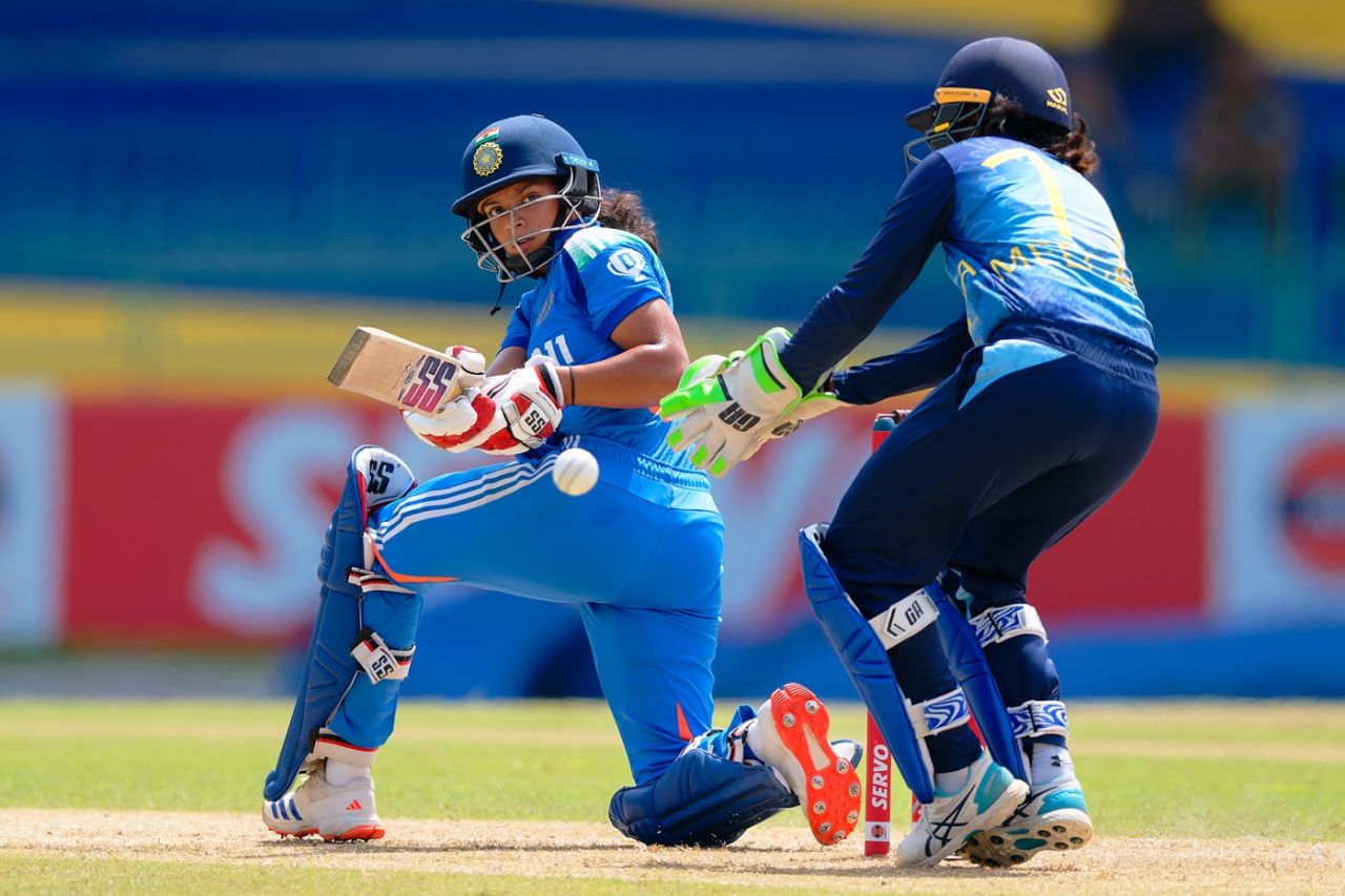 Pratika Rawal scored a breezy 30, India vs Sri Lanka, women's tri-series, final, Colombo, May 11, 2025