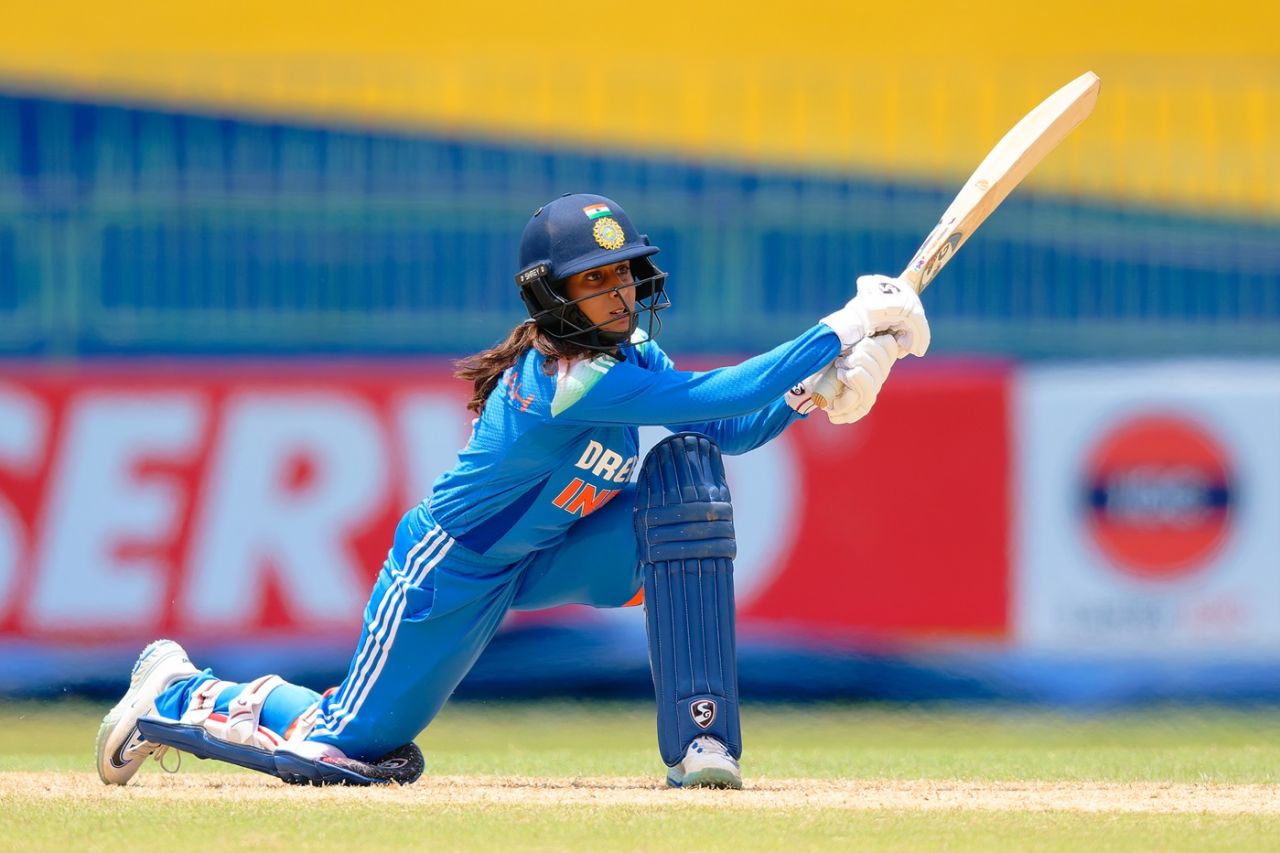 Jemimah Rodrigues continued her excellent form, India vs Sri Lanka, women's tri-series, final, Colombo, May 11, 2025