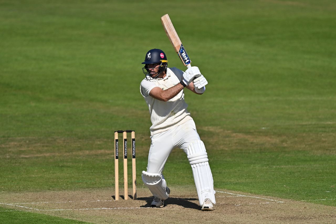 Grant Stewart played a counterattacking hand, Gloucestershire vs Kent, County Championship, Division Two, Bristol, May 16, 2025