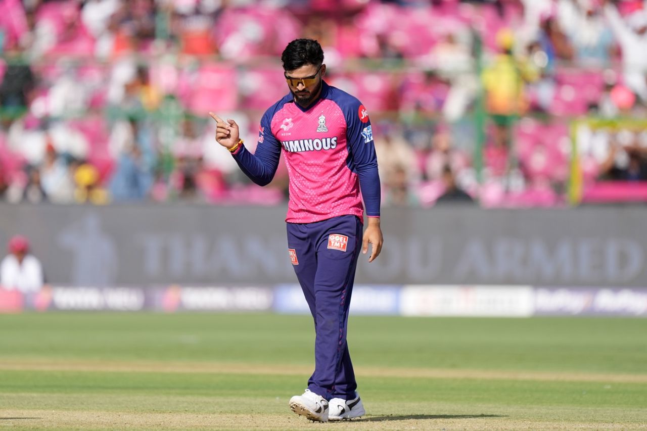 Riyan Parag broke a solid stand, Rajasthan Royals vs Punjab Kings, IPL 2025, Jaipur, May 18, 2025