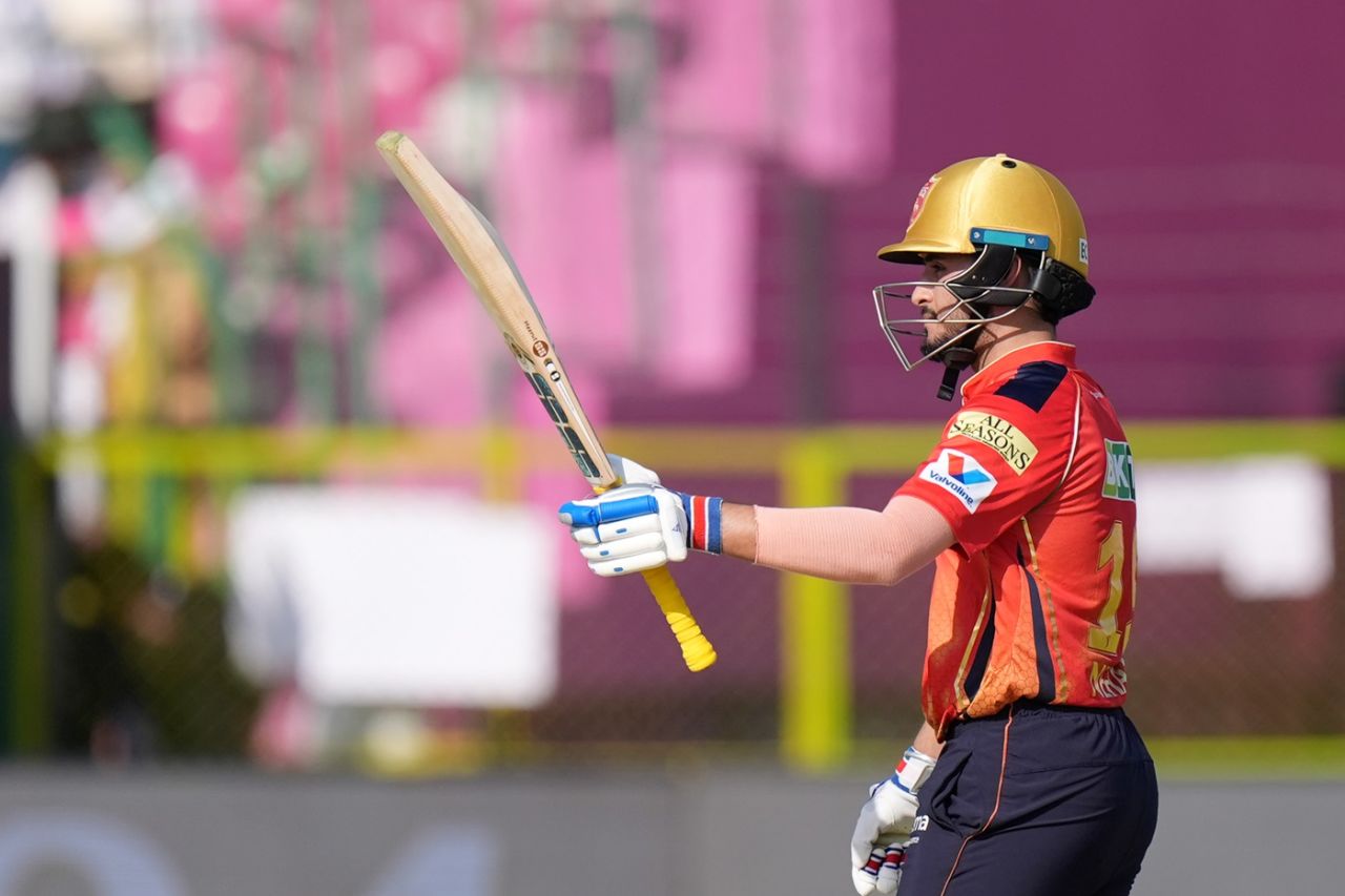 Nehal Wadhera's fifty led PBKS' innings, Rajasthan Royals vs Punjab Kings, IPL 2025, Jaipur, May 18, 2025