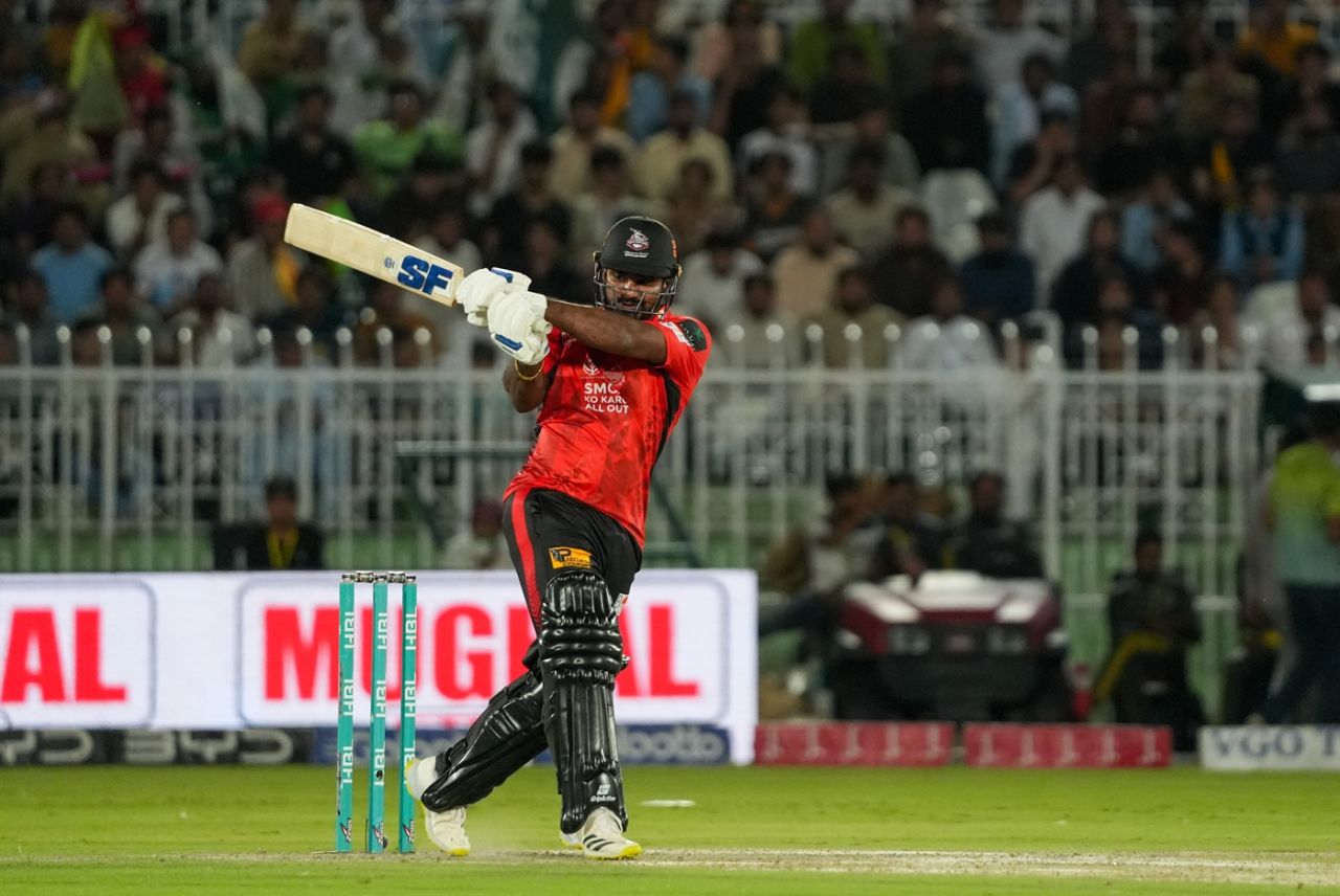 Fakhar Zaman's half-century came in double quick time, Lahore Qalandars vs Peshawar Zalmi, PSL 2025, Rawalpindi, May 18, 2025