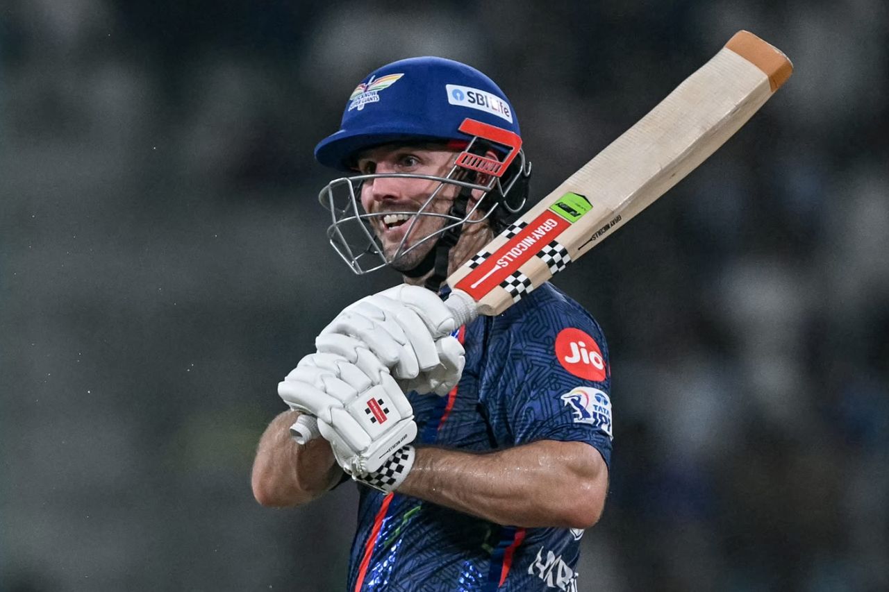 That Mitchell Marsh smile says how fun it is to smash a cricket ball, Lucknow Super Giants vs Sunrisers Hyderabad, IPL 2025, Lucknow, May 19, 2025