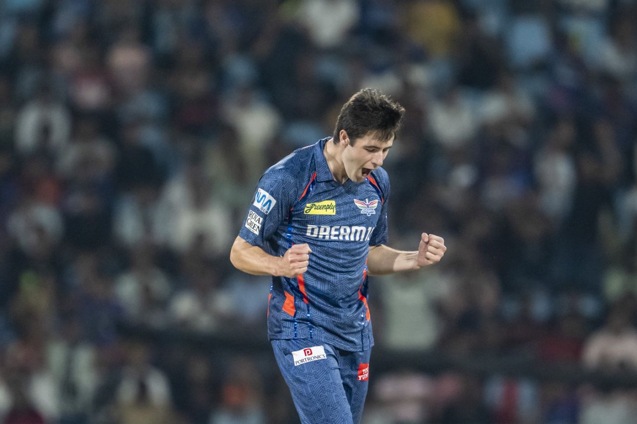 Will O'Rourke struck in his first over on debut, Lucknow Super Giants vs Sunrisers Hyderabad, IPL 2025, Lucknow, May 19, 2025