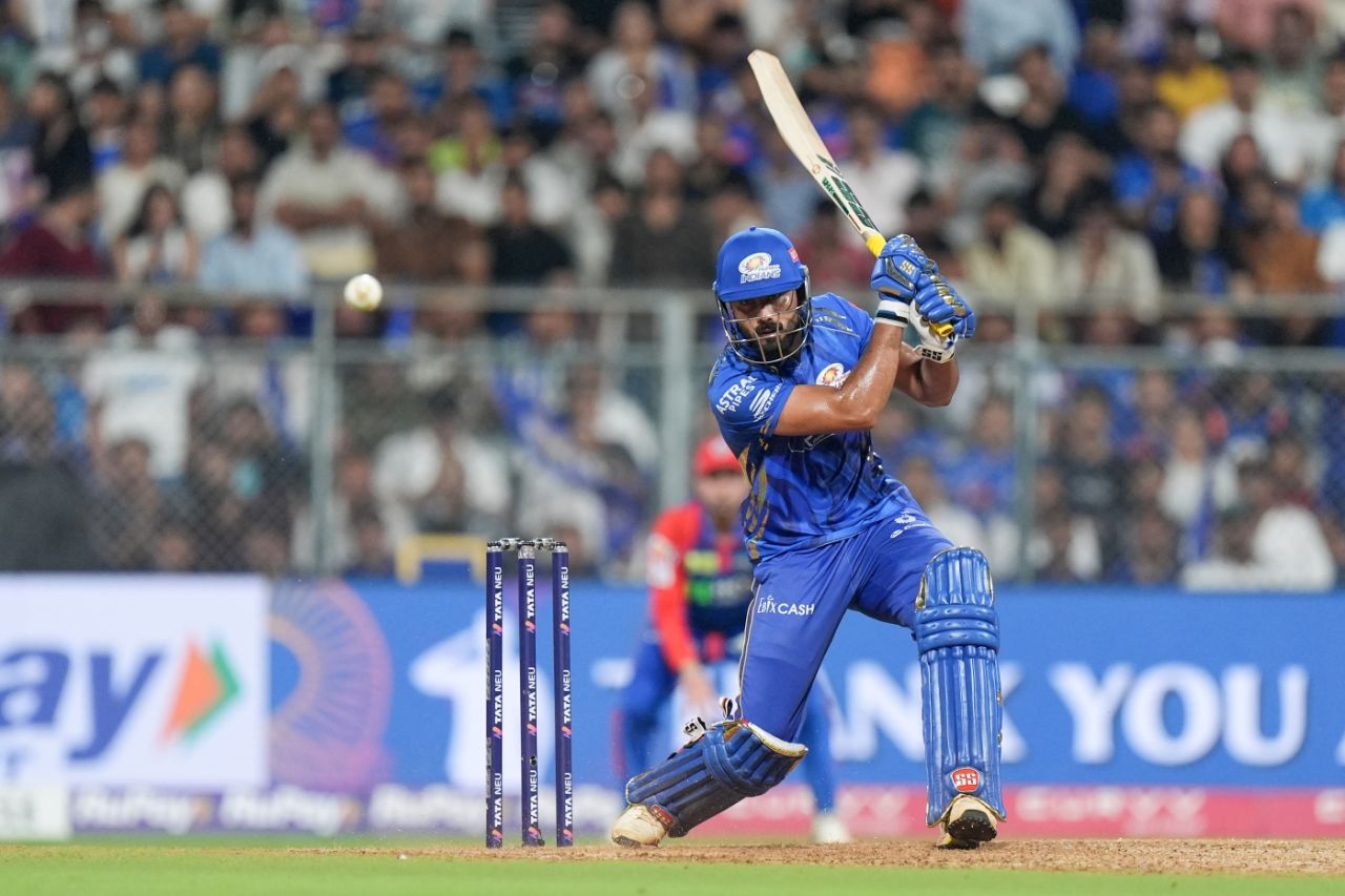 Naman Dhir ensured Mumbai Indians finished with a flourish, Mumbai Indians vs Delhi Capitals, IPL 2025, Mumbai, May 21, 2025
