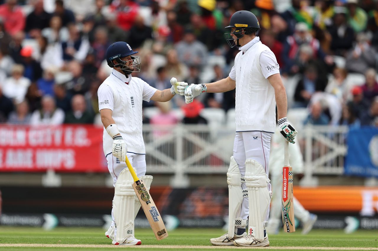 Ben Duckett and Zak Crawley put on a century opening stand, England vs Zimbabwe, Trent Bridge, 1st day, May 22, 2025