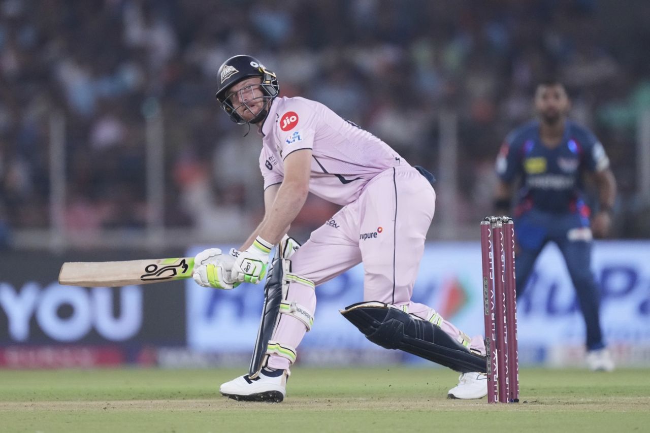 Jos Buttler brought out the ramp early, Gujarat Titans vs Lucknow Super Giants, IPL 2025, Ahmedabad, May 22, 2025