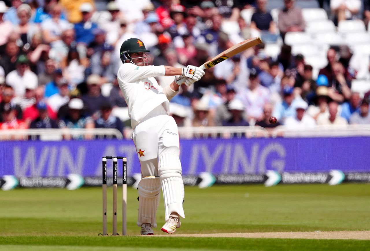 Brian Bennett made a positive start to the reply, England vs Zimbabwe, Trent Bridge, 2nd day, May 23, 2025