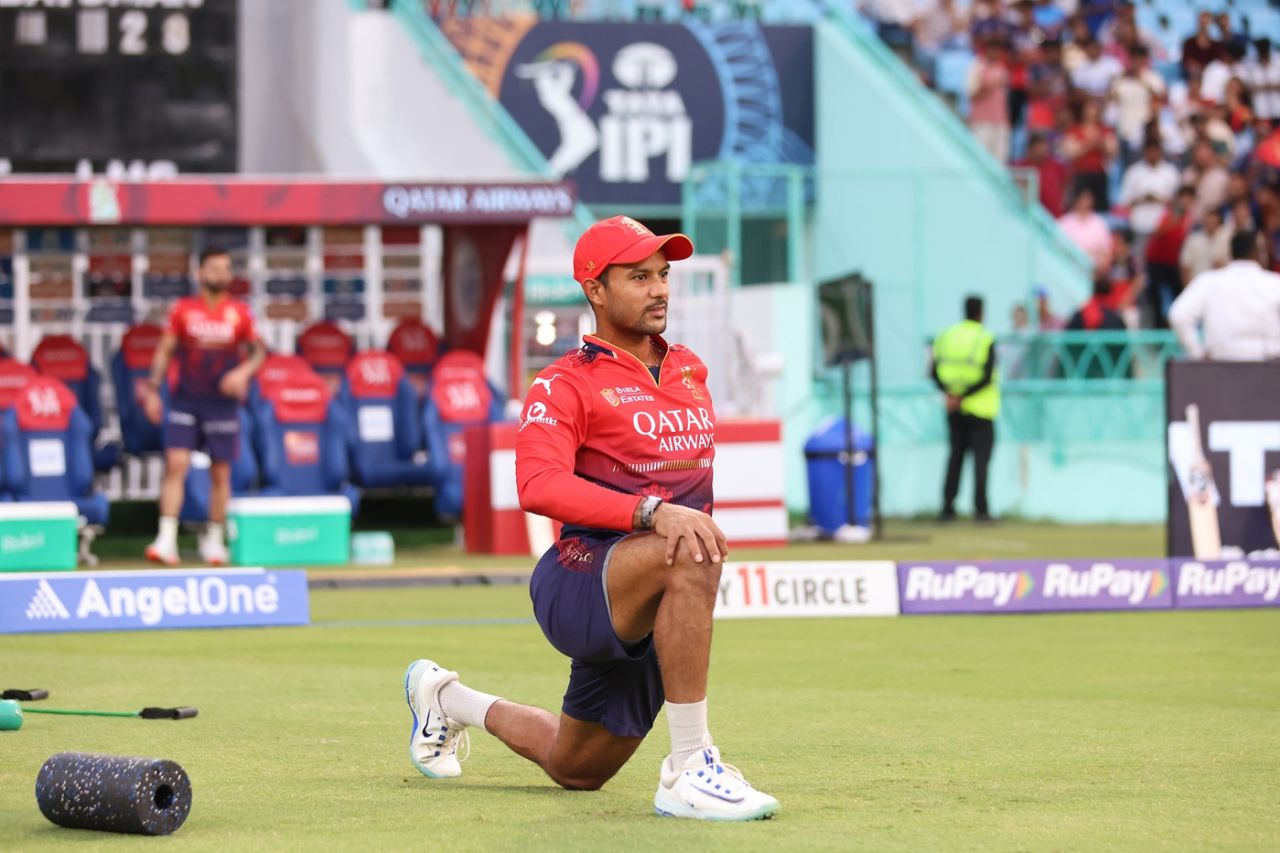 Mayank Agarwal was carded for his first match for RCB since 2013, Royal Challengers Bengaluru vs Sunrisers Hyderabad, IPL, Lucknow, May 23, 2025