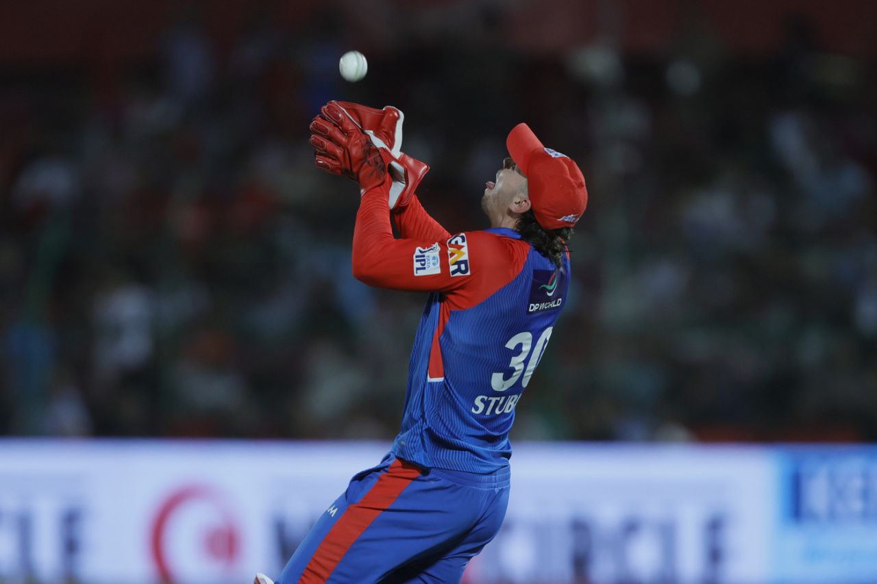 Tristan Stubs takes a catch tracking back, Delhi Capitals vs Punjab Kings, IPL, Jaipur, May 24, 2025
