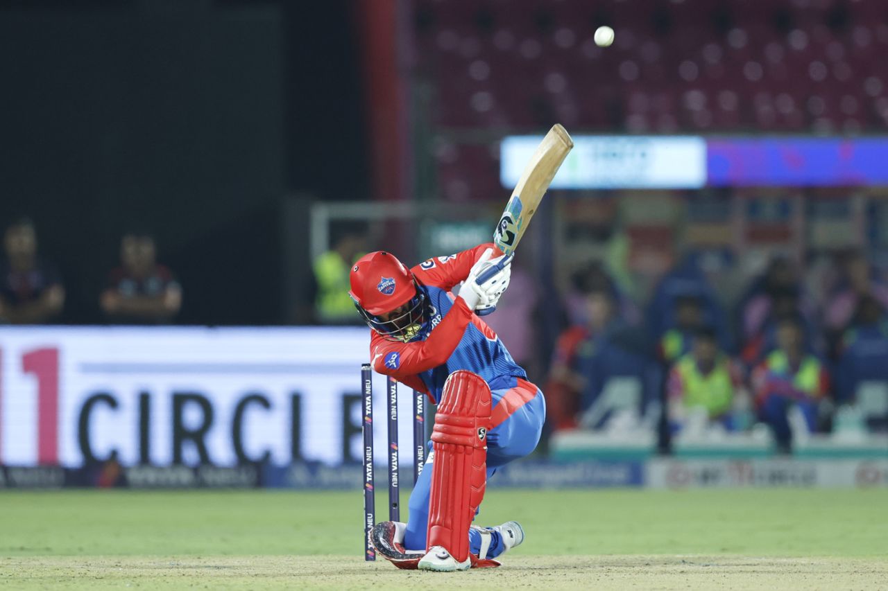 Sameer Rizvi scoops for six, Delhi Capitals vs Punjab Kings, IPL, Jaipur, May 24, 2025