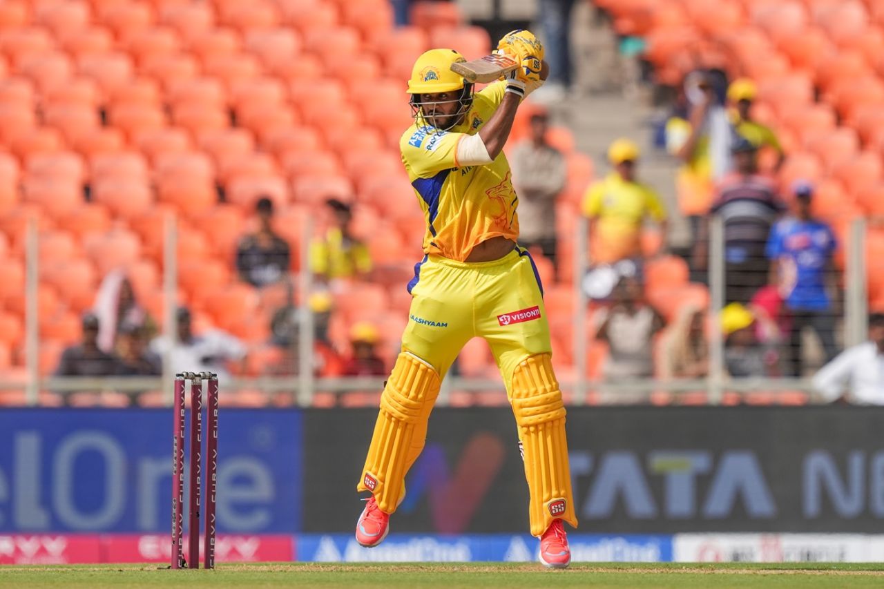 Urvil Patel was off to a quick start, Gujarat Titans vs Chennai Super Kings, IPL, Ahmedabad, May 25, 2025
